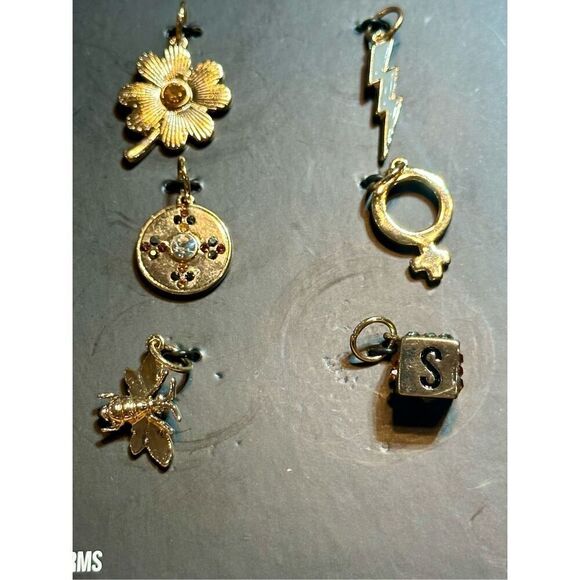 Steve Madden NWT jewelry gift boxed set necklace and charms - Picture 4 of 7